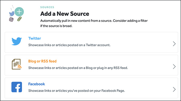 Uso de la herramienta de rasa.io para vincular un sitio web y fuentes RSS para que su boletín llene automáticamente su contenido más reciente 